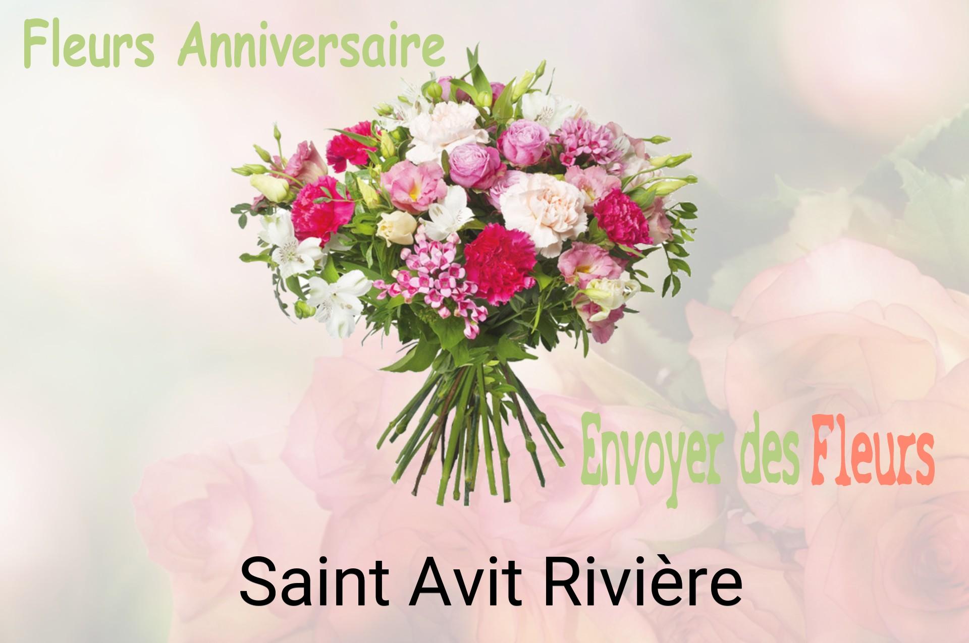 Bouquet de fleurs d’anniversaire livré à Saint-Avit-Rivière